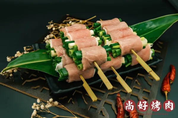 豬蔥肉捲